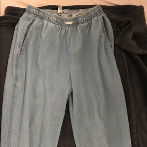 American apperal jean joggers sweatpants men